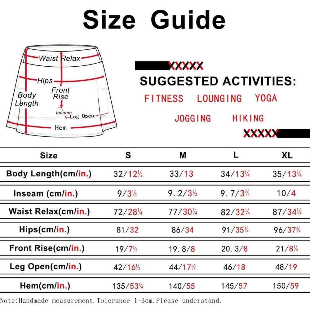 NWT icyzone Athletic Skirt Workout White Golf Tennis Skort w/ Pocket Size Small - Picture 3 of 11